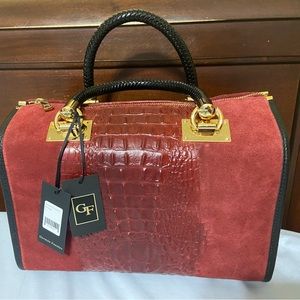 Brand New Germa’n Fuentes large doctor bag style handbag